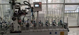 ماشین آلات بسته بندی پروفیل چوب MDF داغ ذوب پور برای آلومینیوم / Wpc / upvc / pvc