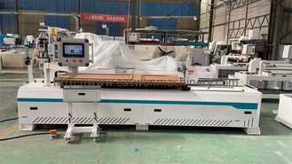 ماشین درب CNC قابل تنظیم با محور Z 20 ریل راهنمای بستر چرخ دار و 750W * 2 / 400W * 1 موتور سرو