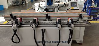 دستگاه اسلات لولای سوراخ قفل CNC برای تولید درب