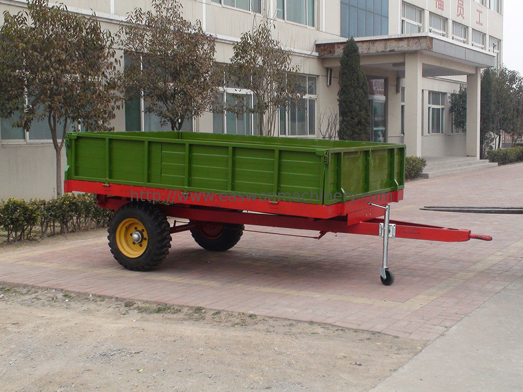 بارگیری 15HP Farm Tractor Trailer 1500kg 2 Wheels CE
